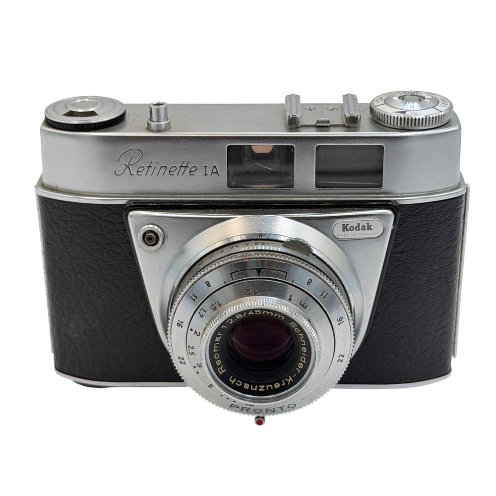 Kodak Retinette 1A 35mm Film Camera Schneider-Kreuznach 45mm f2.8 For Parts